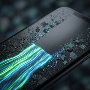 Очистка экрана смартфона от цифрового мусора